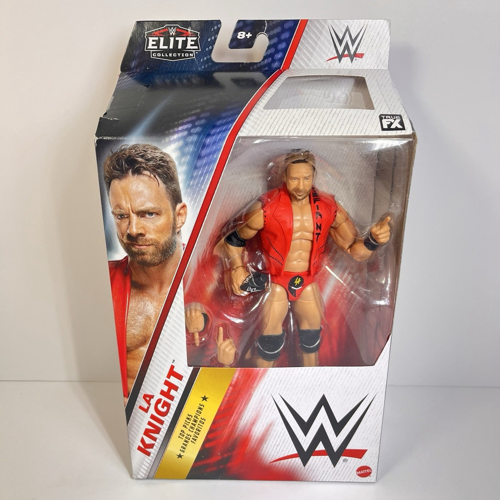 WWE LA knight Elite Collection Series 2025 Mattel Wrestling Sealed Box VN
